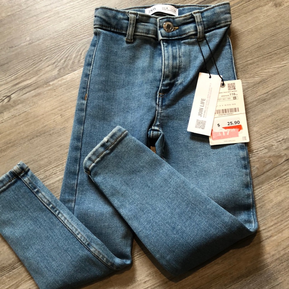 Zara girl skinny jeans